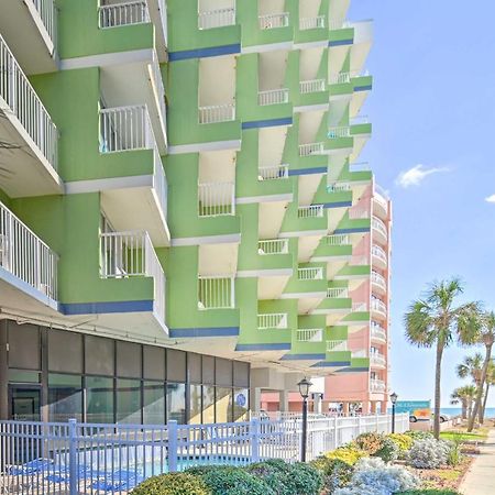 Beachfront Condo In Myrtle Beach With Pool Access Eksteriør billede