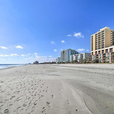 Beachfront Condo In Myrtle Beach With Pool Access Eksteriør billede