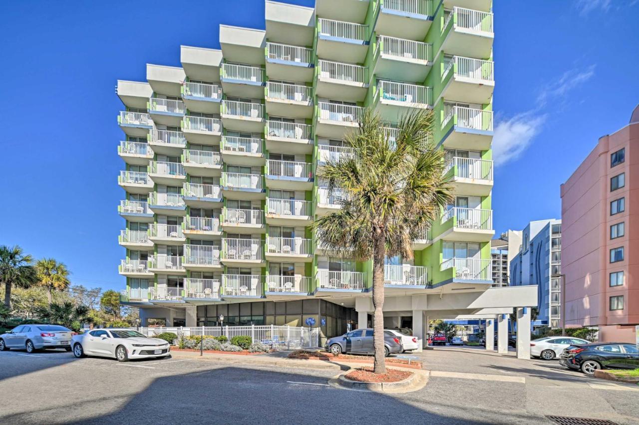 Beachfront Condo In Myrtle Beach With Pool Access Eksteriør billede