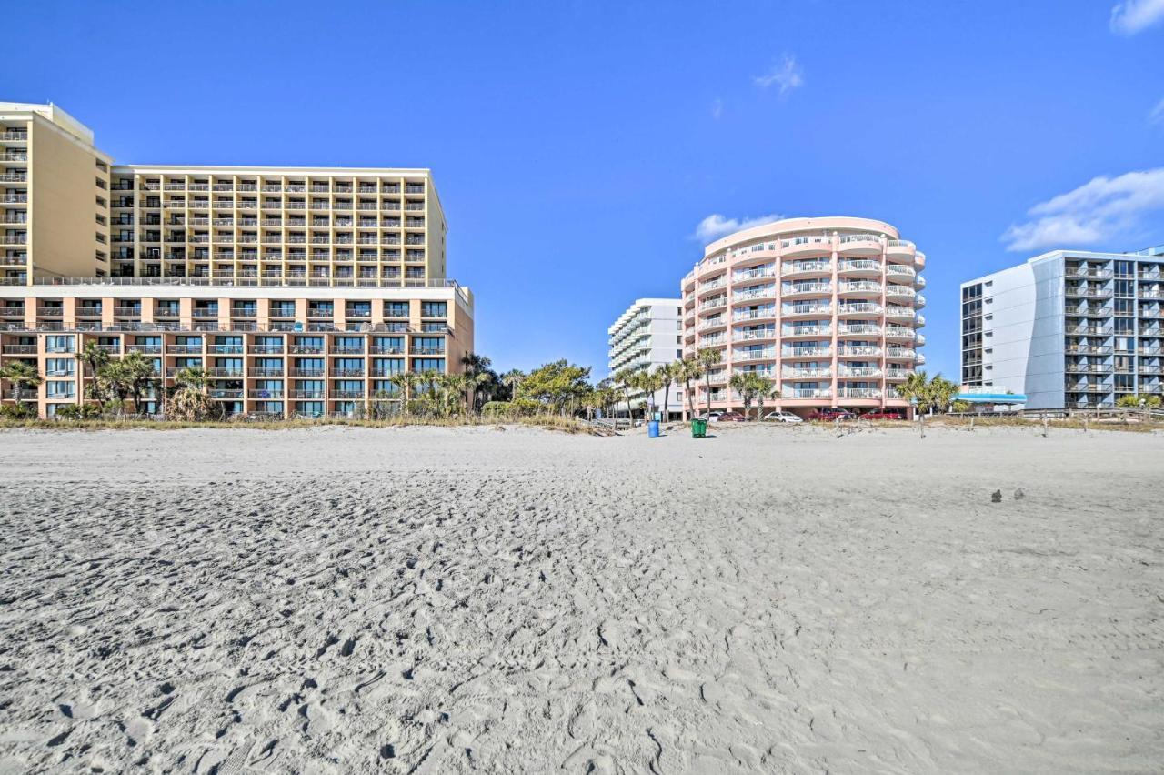 Beachfront Condo In Myrtle Beach With Pool Access Eksteriør billede