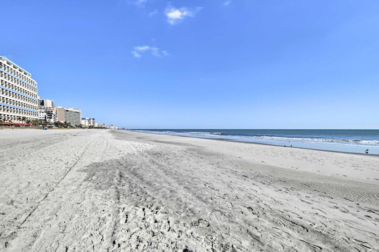 Beachfront Condo In Myrtle Beach With Pool Access Eksteriør billede