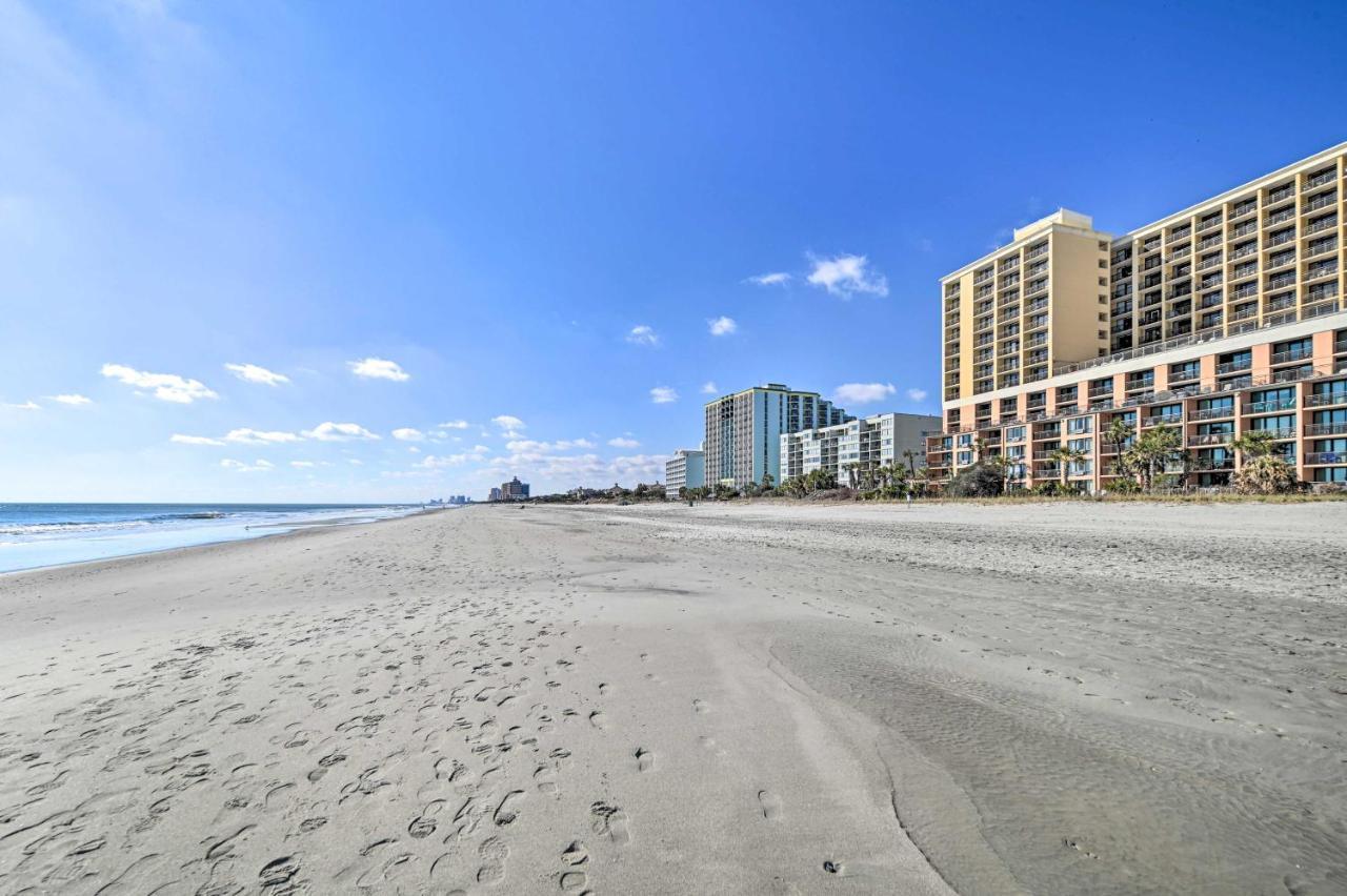 Beachfront Condo In Myrtle Beach With Pool Access Eksteriør billede